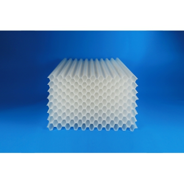 蜂窩斜管填料